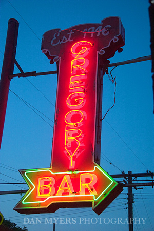 Old Gregory's Sign