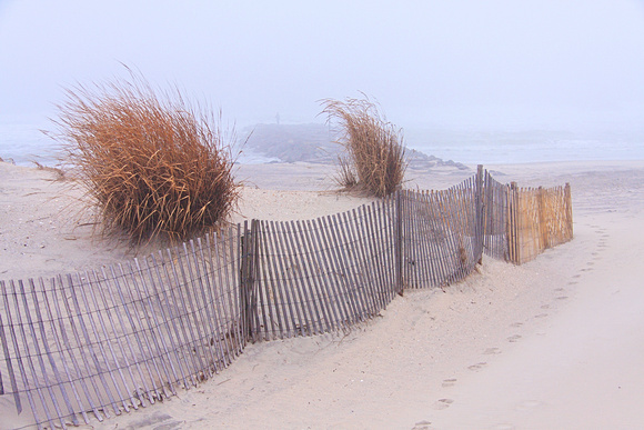 Foggy 3rd St. Jetty- 2008