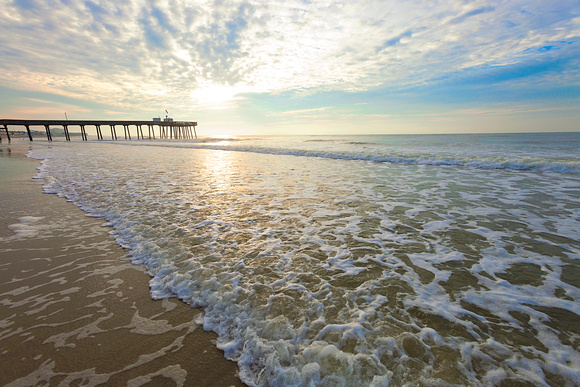 14th St. Pier Wide Angle Sunrise- 2013