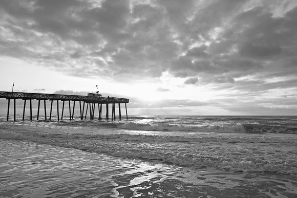 Fishing Pier Sunrise #2- 2009